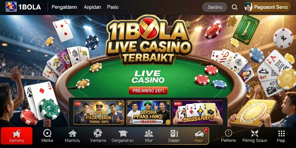 Screenshot 11BOLA menampilkan dealer langsung dan gameplay seru.