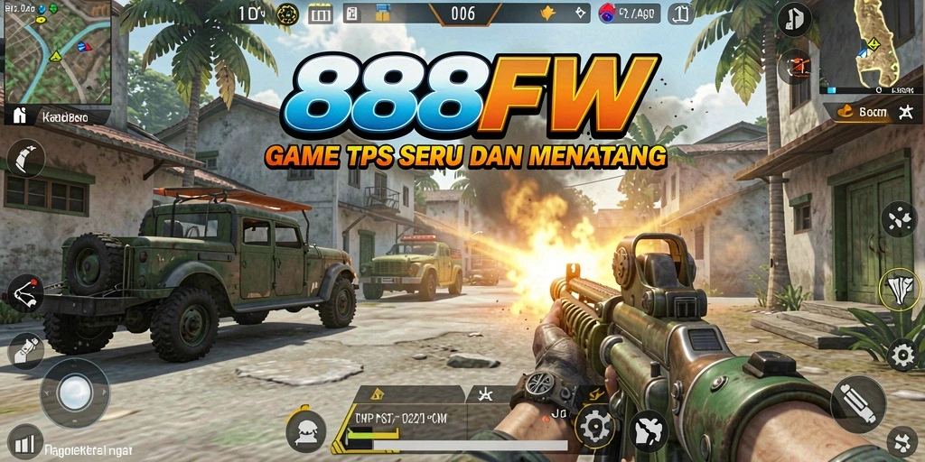 Tampilan gameplay seru di dalam 888FW yang memukau.