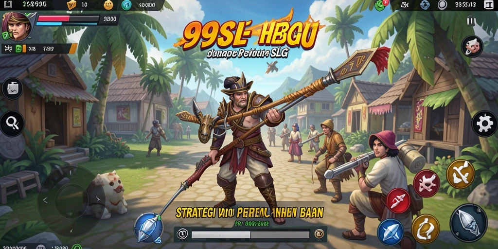 Tampilan gameplay strategis 99SL yang mendebarkan di layar.