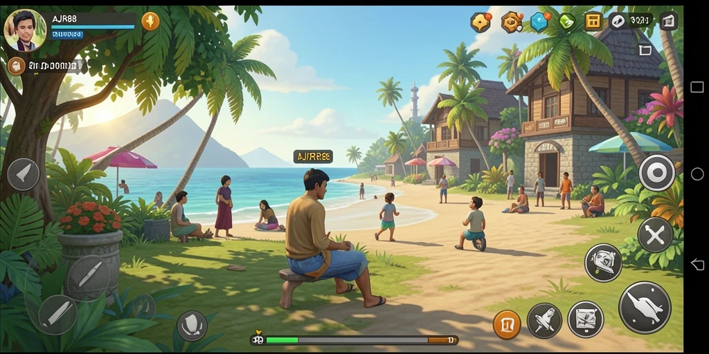 Tampilan gameplay AJR88 yang menyenangkan dengan tantangan menarik.