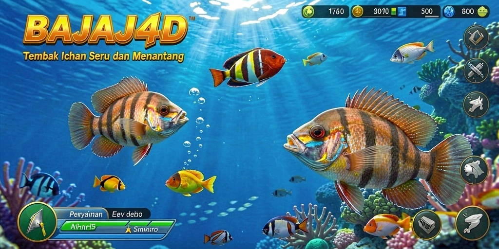 Tangkapan ikan terbaik di BAJAJ4D dengan grafis menakjubkan.