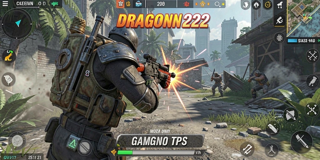 Gameplay TPS seru dalam DRAGON222 dengan aksi mendebarkan.