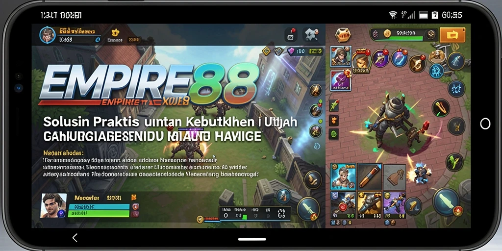 Tampilan antarmuka EMPIRE88 yang intuitif dan modern.