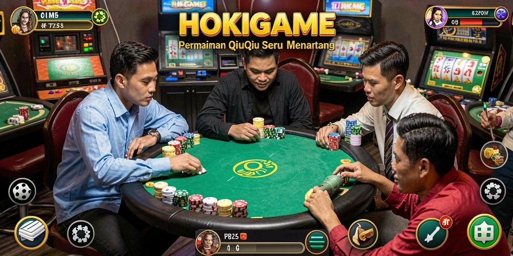 Tampilan gameplay HOKIGAME yang seru dan dinamis.