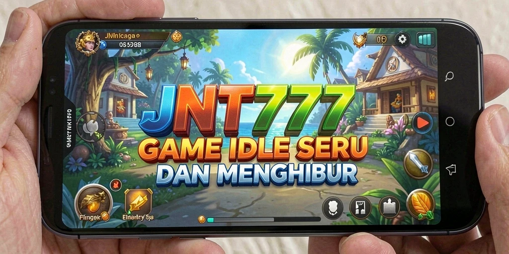 Screenshot utama JNT777 menampilkan gameplay Idle yang menarik dan interaktif.