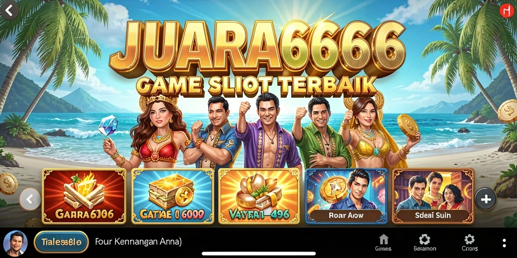 Tampilan screenshot JUARA666 menampilkan gameplay Slot yang menarik dan penuh warna.