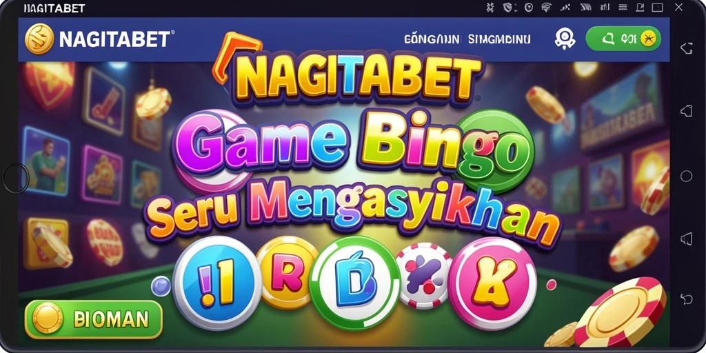 Screenshot gameplay NAGITABET dengan tampilan bingo yang seru.