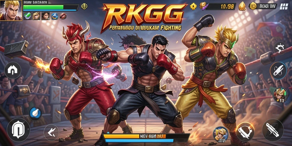 Tampilan menarik dari gameplay Fighting yang intens dan tak terlupakan.