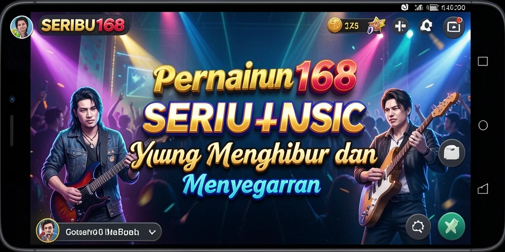Tampilan gameplay SERIBU168 yang memikat dan penuh warna.