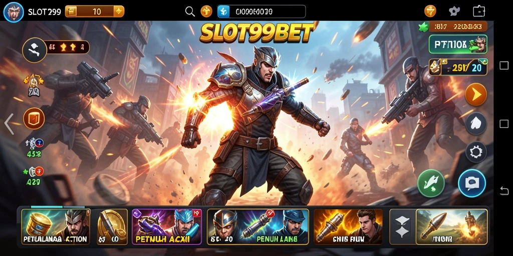 Gameplay SLOT99BET yang intens dan seru.