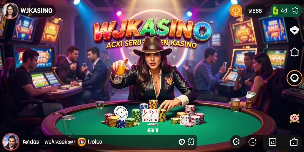 Tampilan gameplay WJKASINO yang penuh aksi dan seru.
